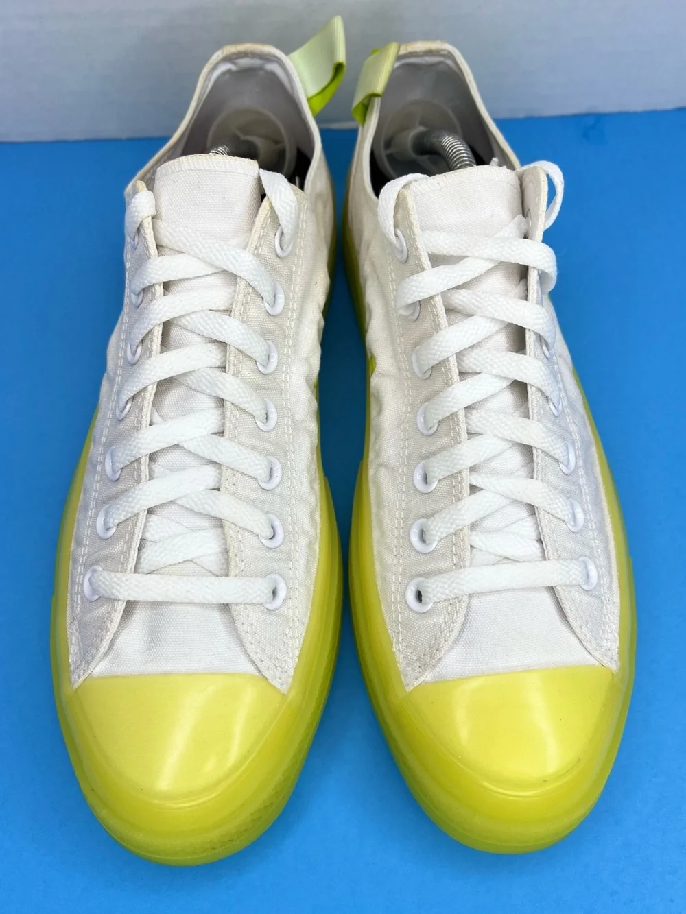 Converse CTAS CX “Street Utility” White/Lime Twist M10/W12 170994C Very Nice. - Picture 3 of 16